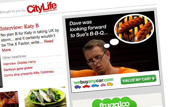 webuyanycar.com, 'Where's Dave?' Online Ads - image 2